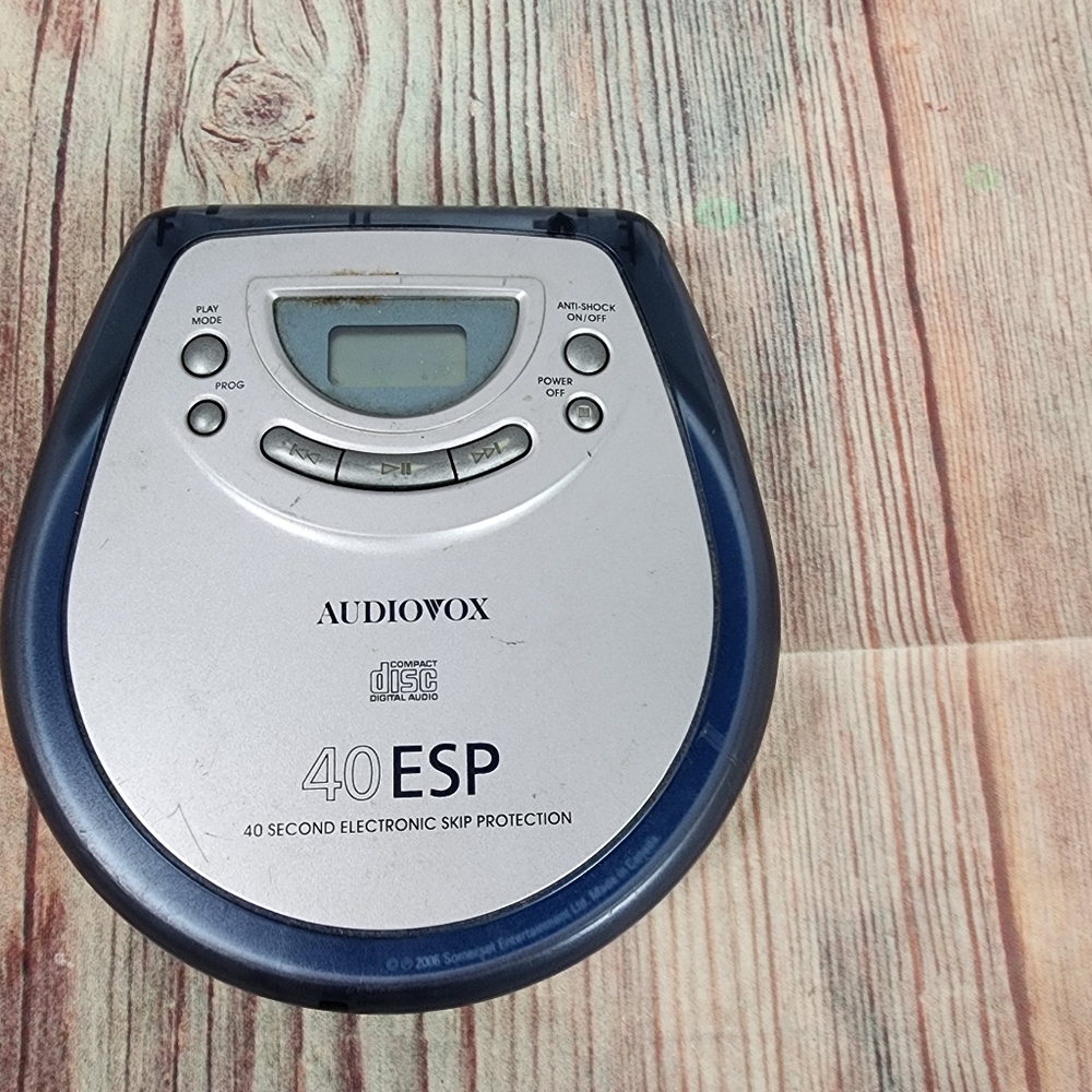 Audiovox 40ESP Personal Portable Disc Player